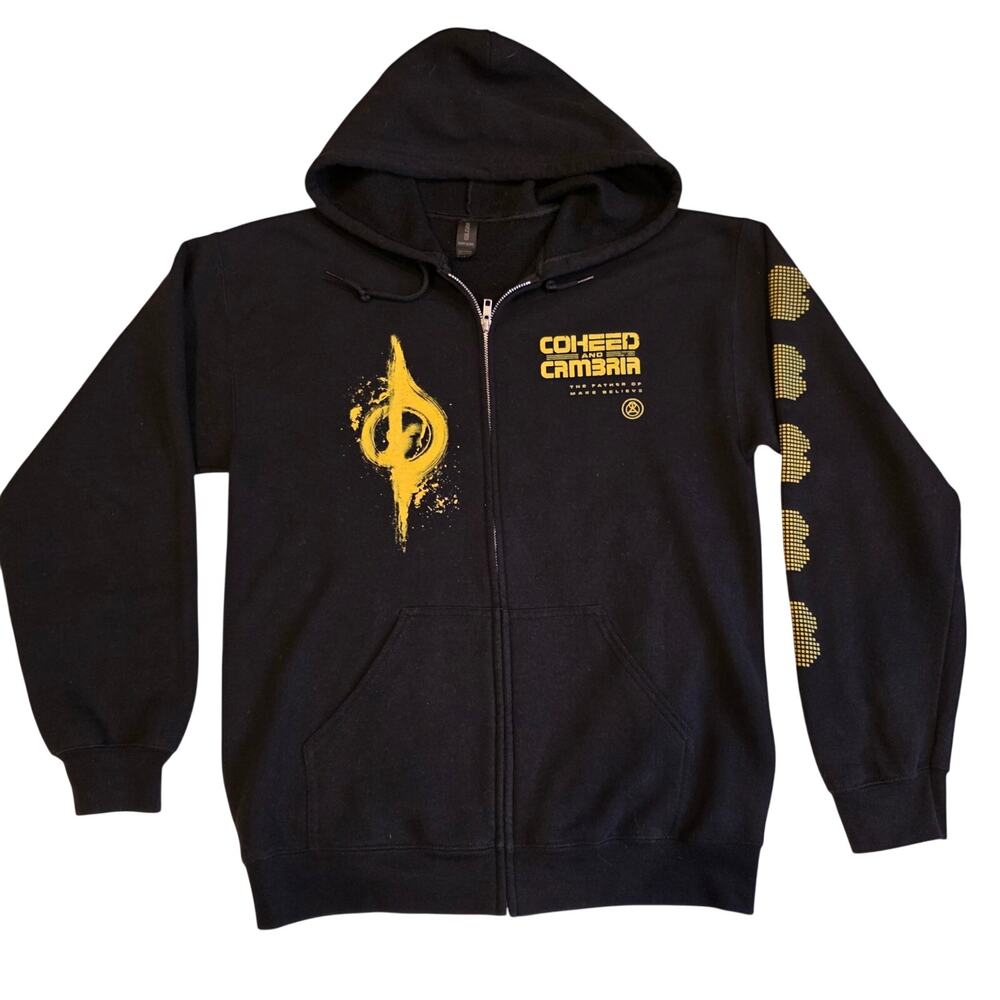 Coheed and Cambria The Father of Make Believe Tour Zip Hoodie Medium